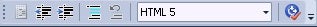 The HTML schema is set to HTML5