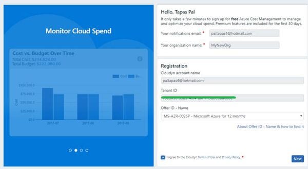 Monitor Cloud Spend