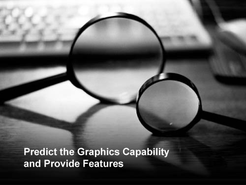 Predict the Graphics Capability and Provide Features