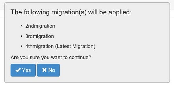 Selecting the target migration