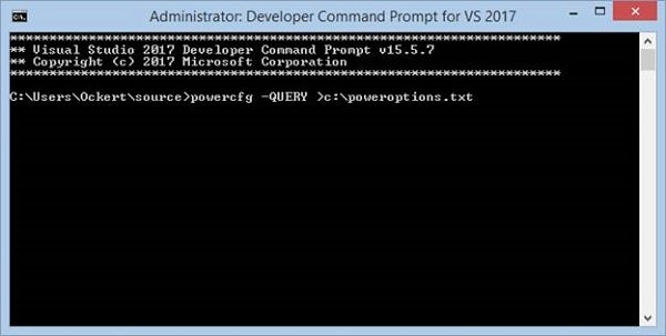Developer Command Prompt