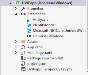 The UWP project