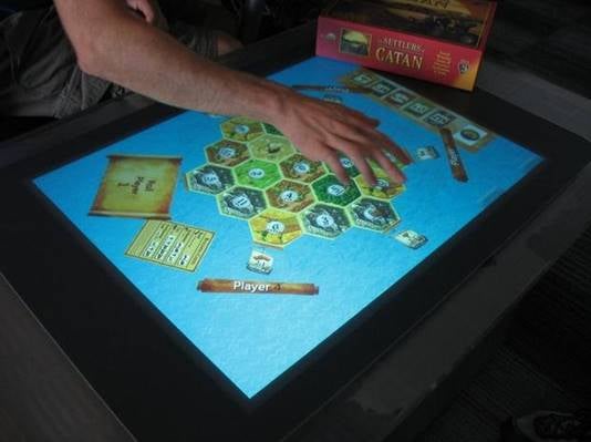 Settlers of Catan for Microsoft’s original Surface tabletop