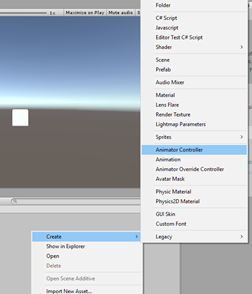 Adding the Animation and Animation Controller
