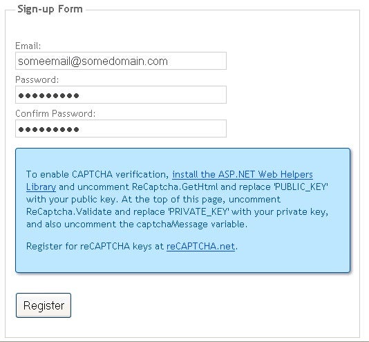 Sign-up Form