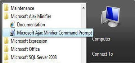 Microsoft Ajax Minifier Command Prompt
