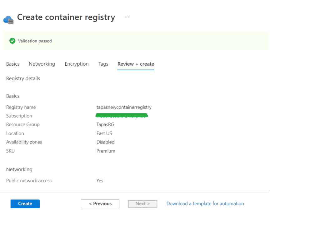 Container Registry in Azure Tutorial