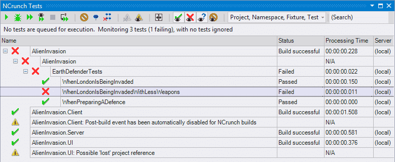 NCrunch Developer Tool
