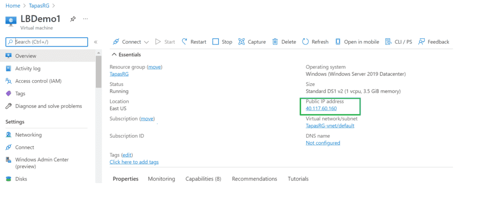 Configuring Load Balancers in Azure