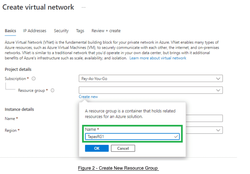 Create a Resource Group in Azure Firewall