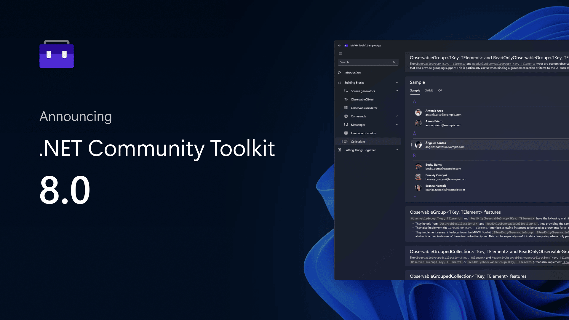 .NET Community Toolkit 8