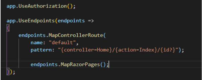Razor Pages Routing Endpoints